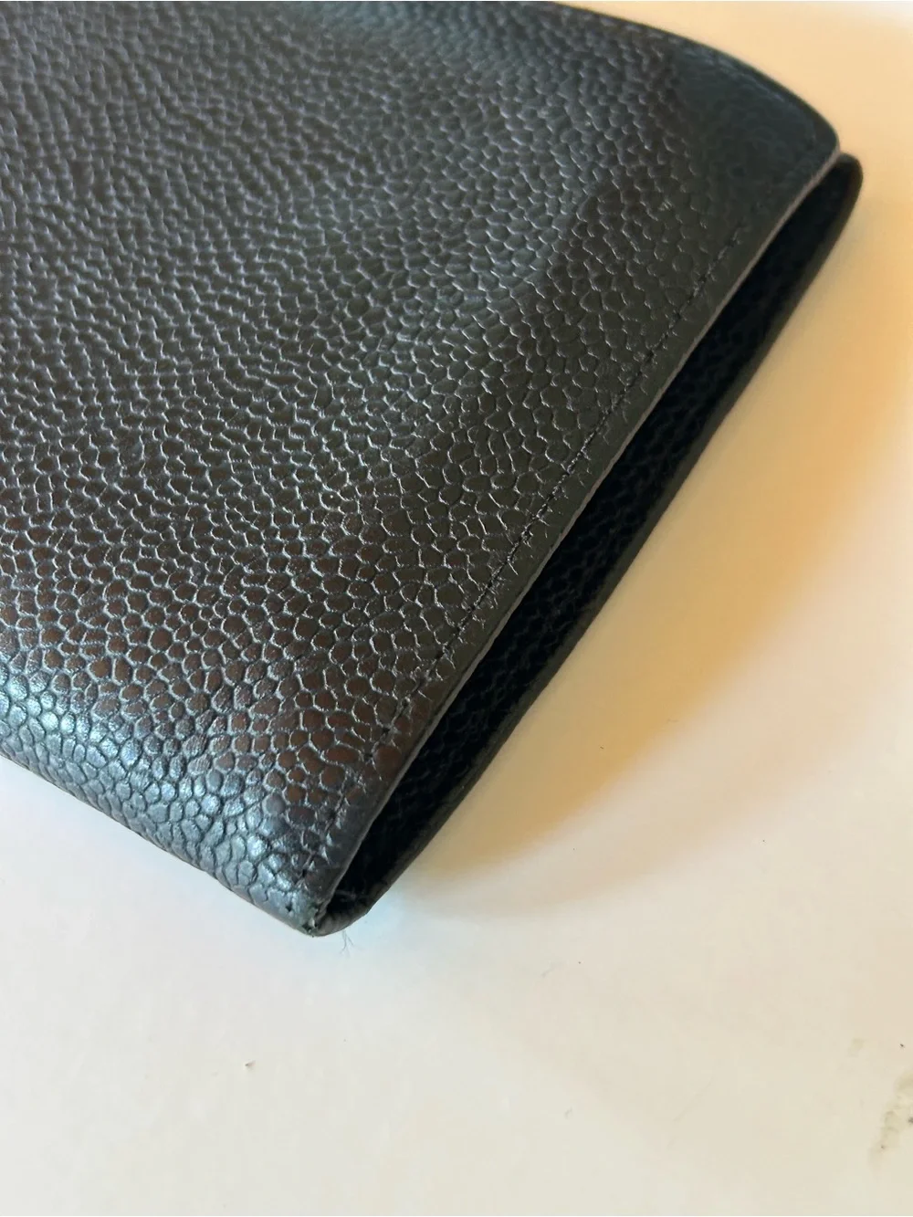 Vintage Chanel Black Caviar Wallet